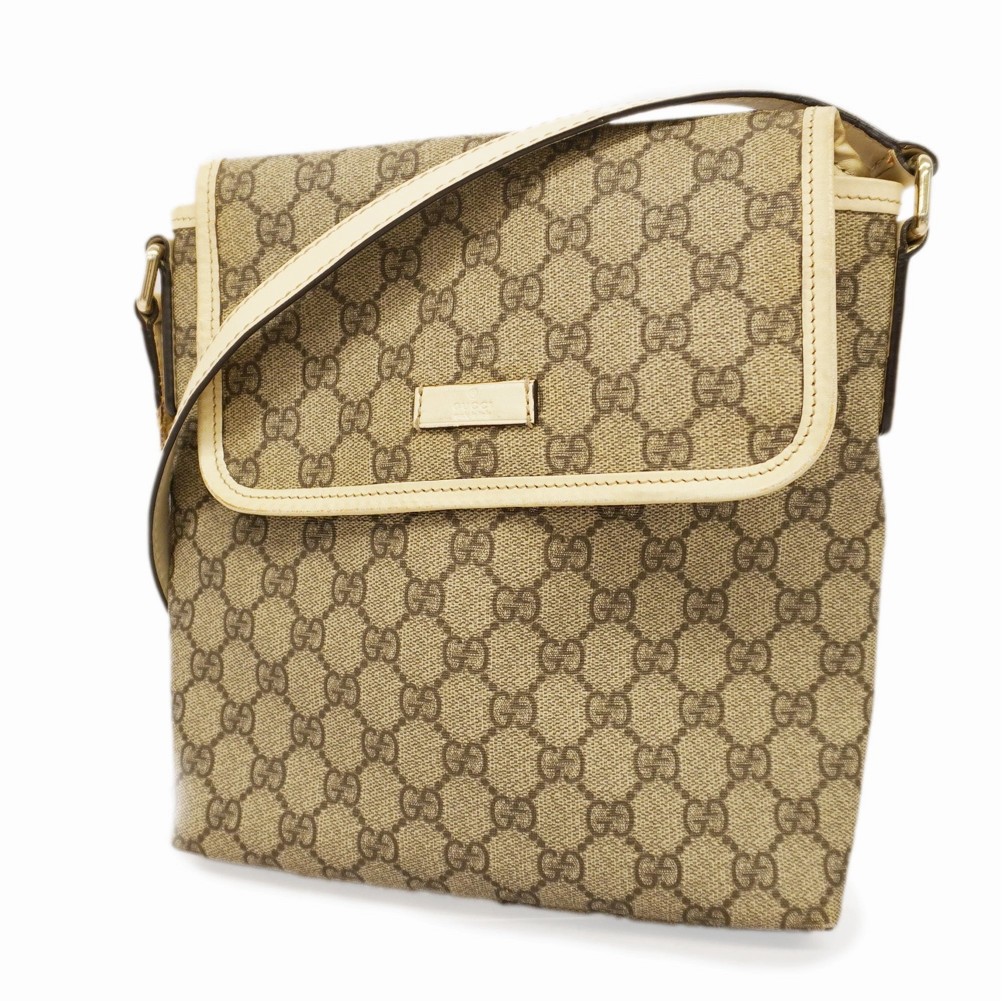 GUCCI  Shoulder Bag 223666 Women's GG Supreme Shoulder Bag Beige,Ivory