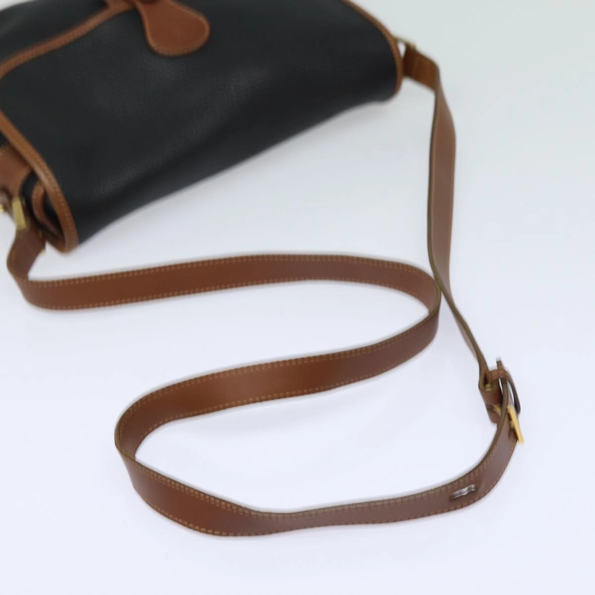 GUCCI Shoulder Bag Leather Black  ep4707
