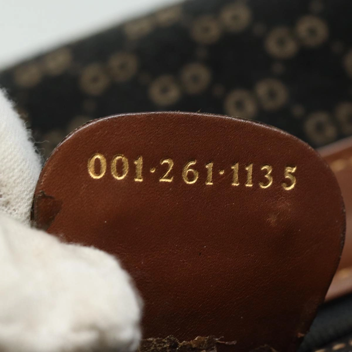 GUCCI Shoulder Bag Leather Black  ep4707