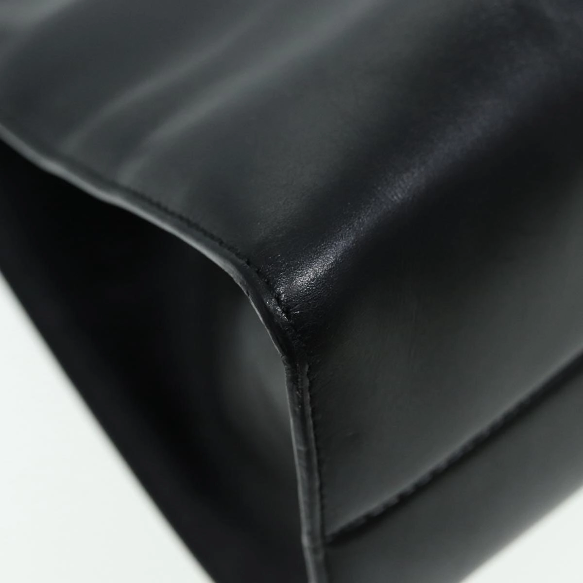 GUCCI Shoulder Bag Leather Black Silver 001 3038  ep5093