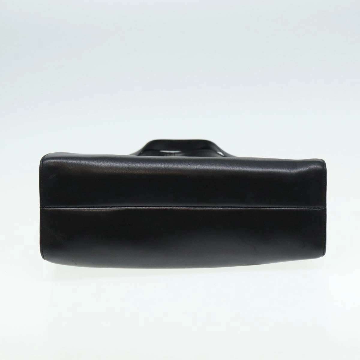 GUCCI Shoulder Bag Leather Black Silver 001 3038  ep5093