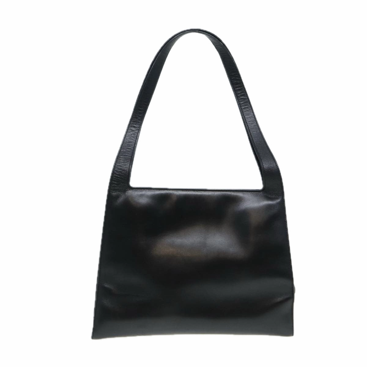 GUCCI Shoulder Bag Leather Black Silver 001 3038  ep5093