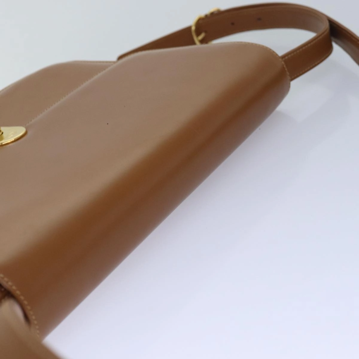 GUCCI Shoulder Bag Leather Brown Gold 004 109 0316  ep5153