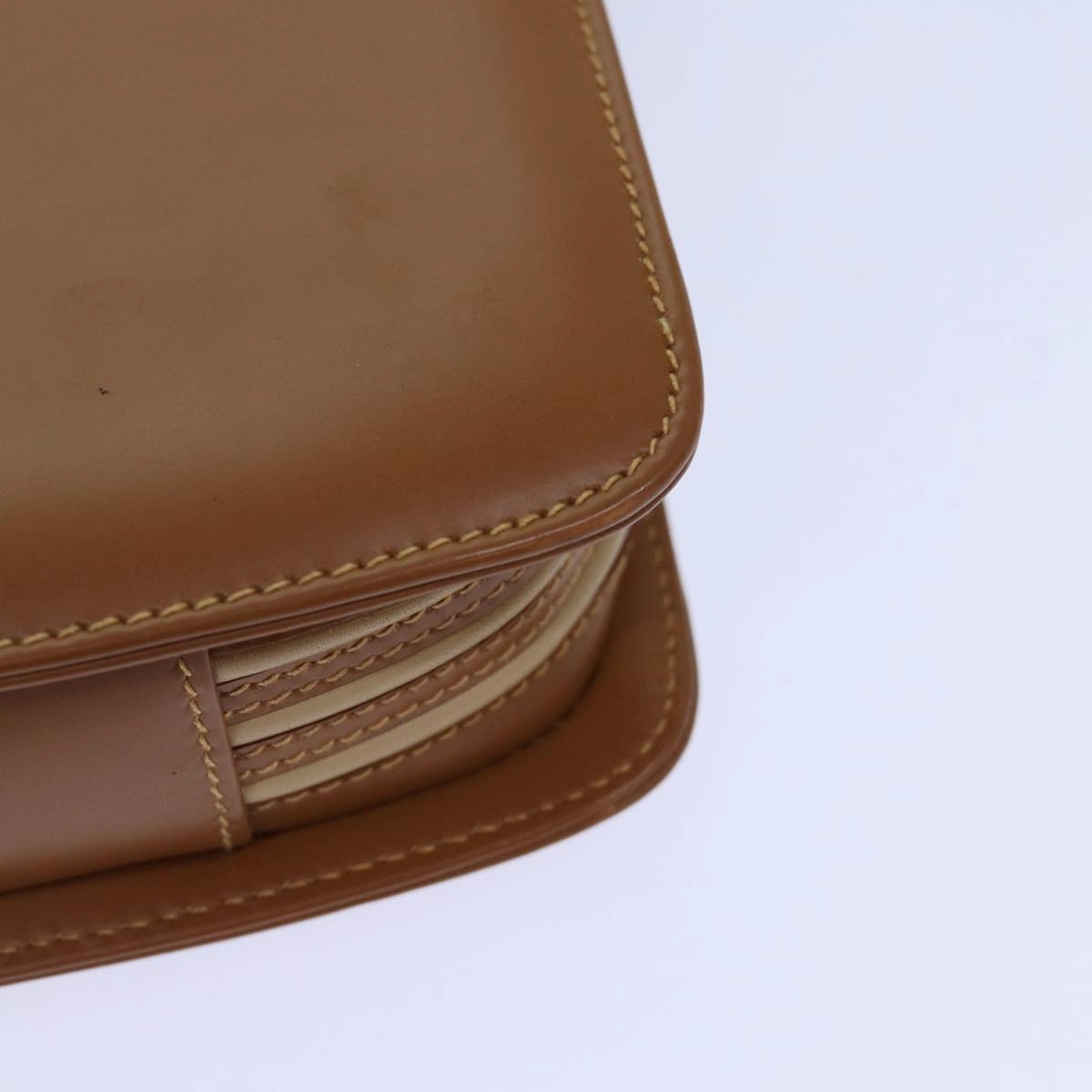 GUCCI Shoulder Bag Leather Brown Gold 004 109 0316  ep5153