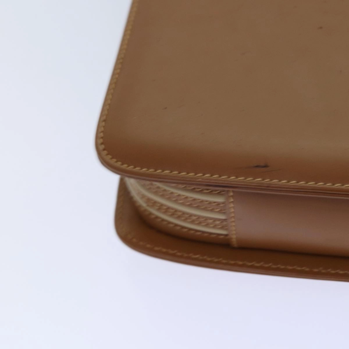 GUCCI Shoulder Bag Leather Brown Gold 004 109 0316  ep5153