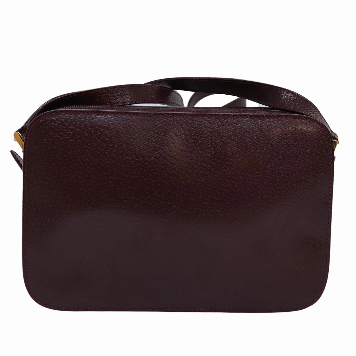 GUCCI Shoulder Bag Leather Red 007 256 0051  12836