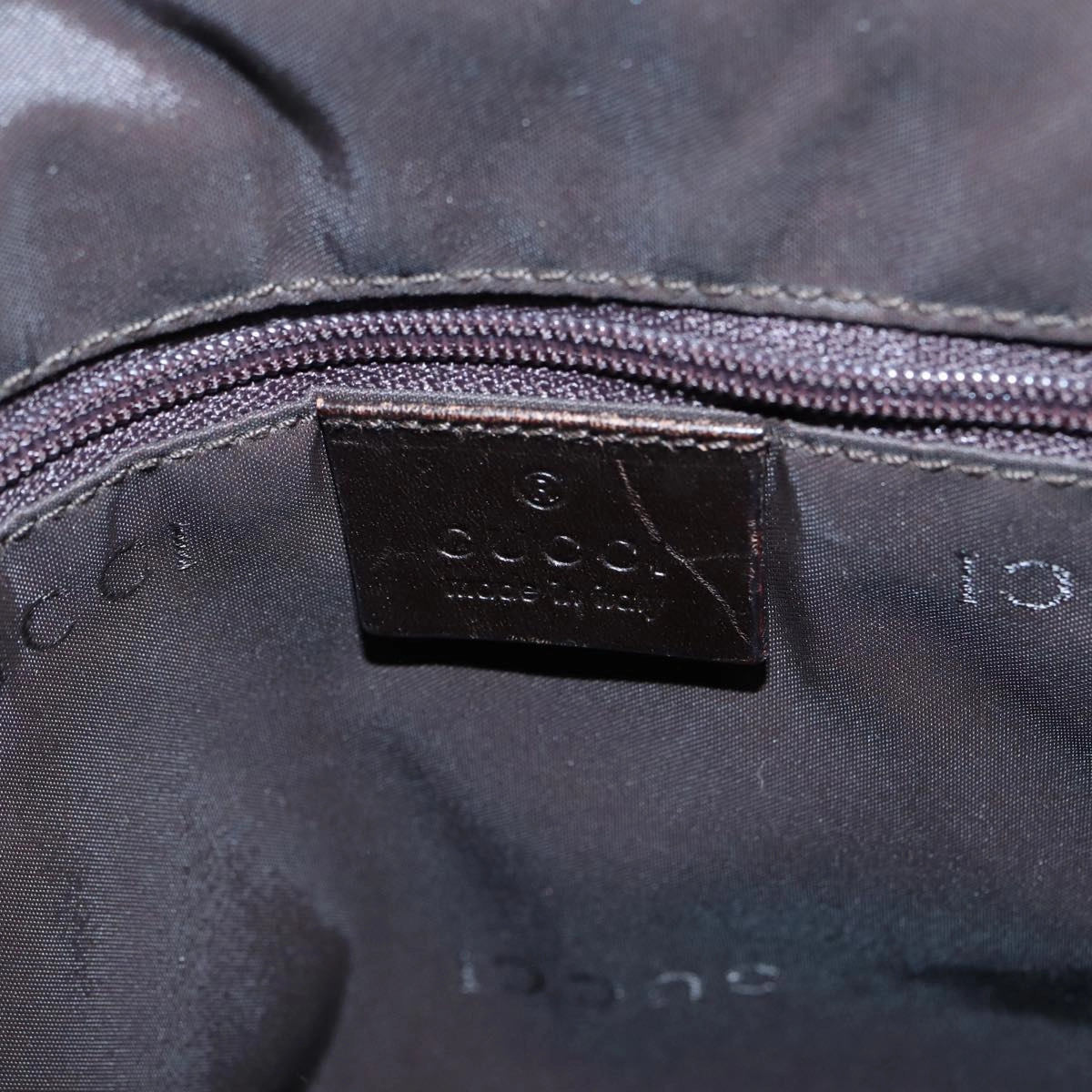 GUCCI Shoulder Bag Nylon Khaki  ep4994