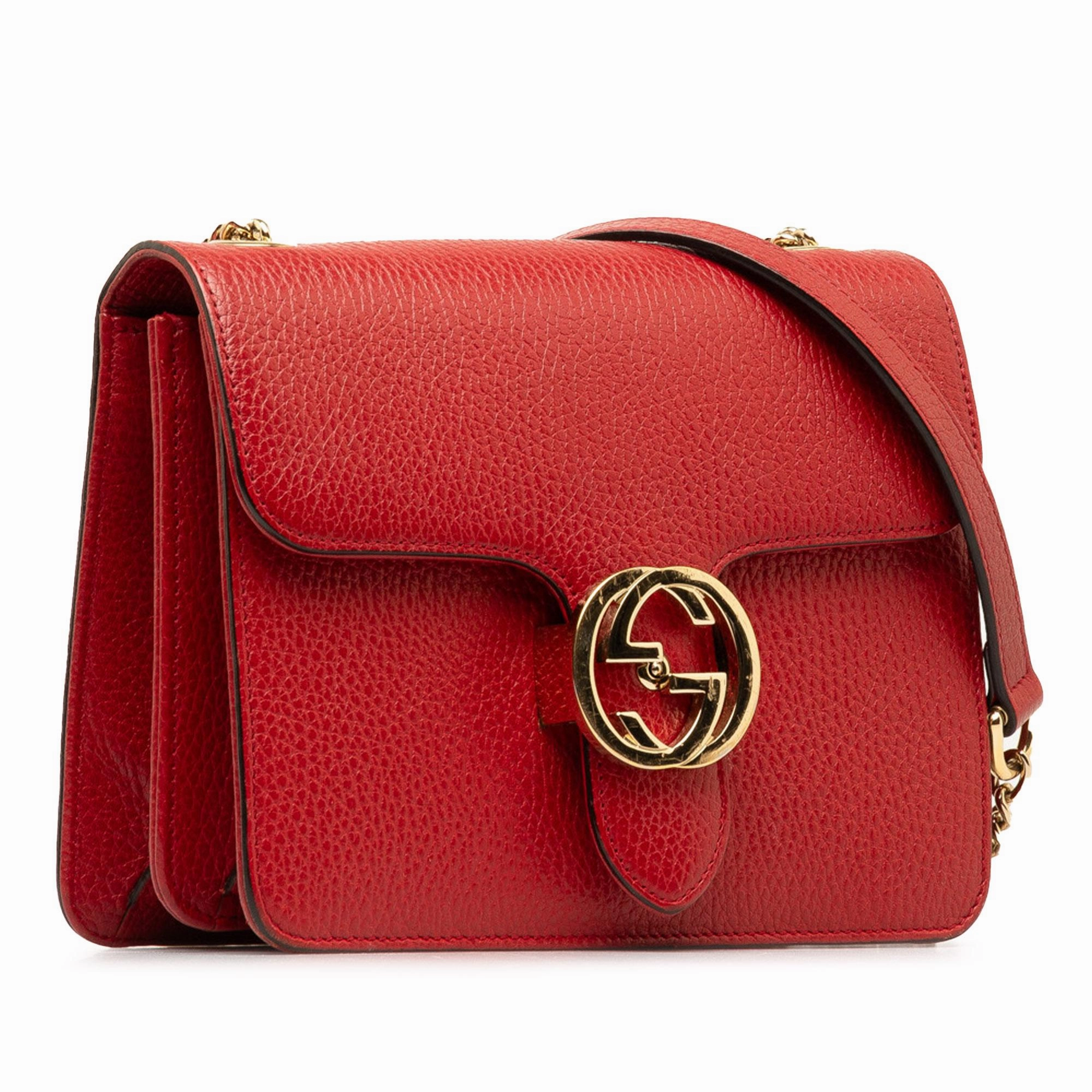 Gucci Small Dollar Interlocking G Crossbody (SHG-yGw40P)