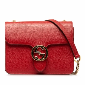 Gucci Small Dollar Interlocking G Crossbody (SHG-yGw40P)