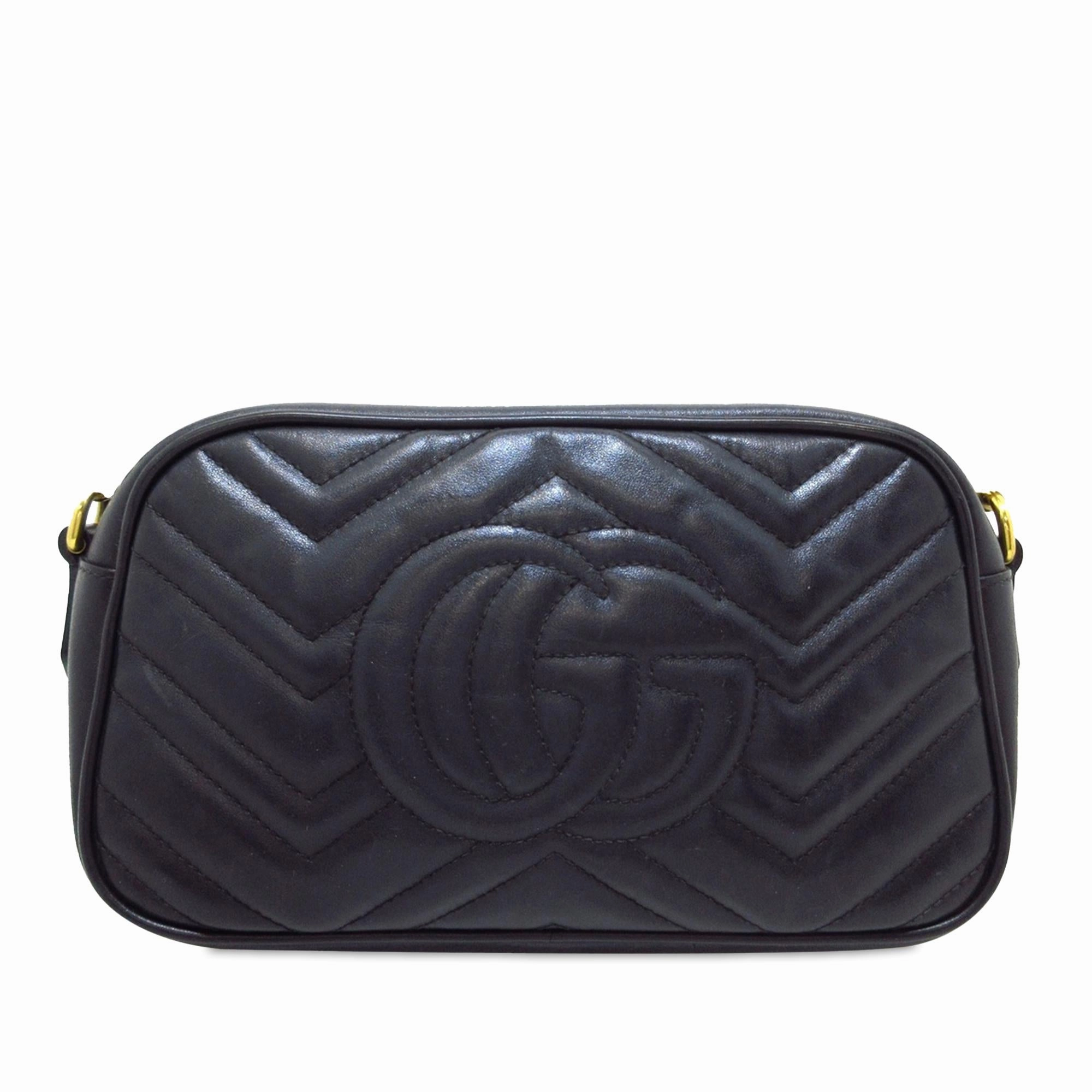 Gucci Small GG Marmont Matelasse Crossbody (SHG-r0tGKV)