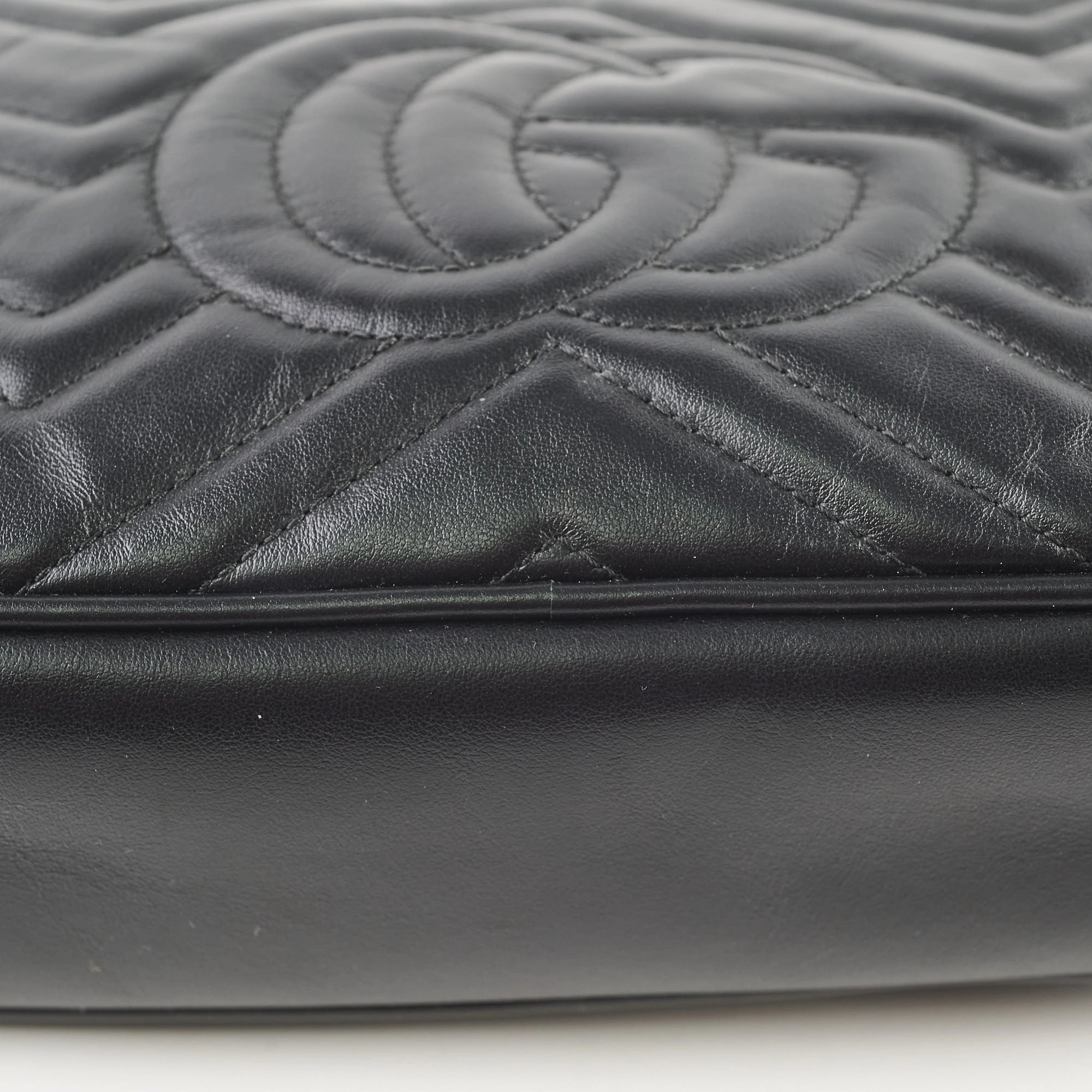 Gucci Small Marmont Camera Bag Black