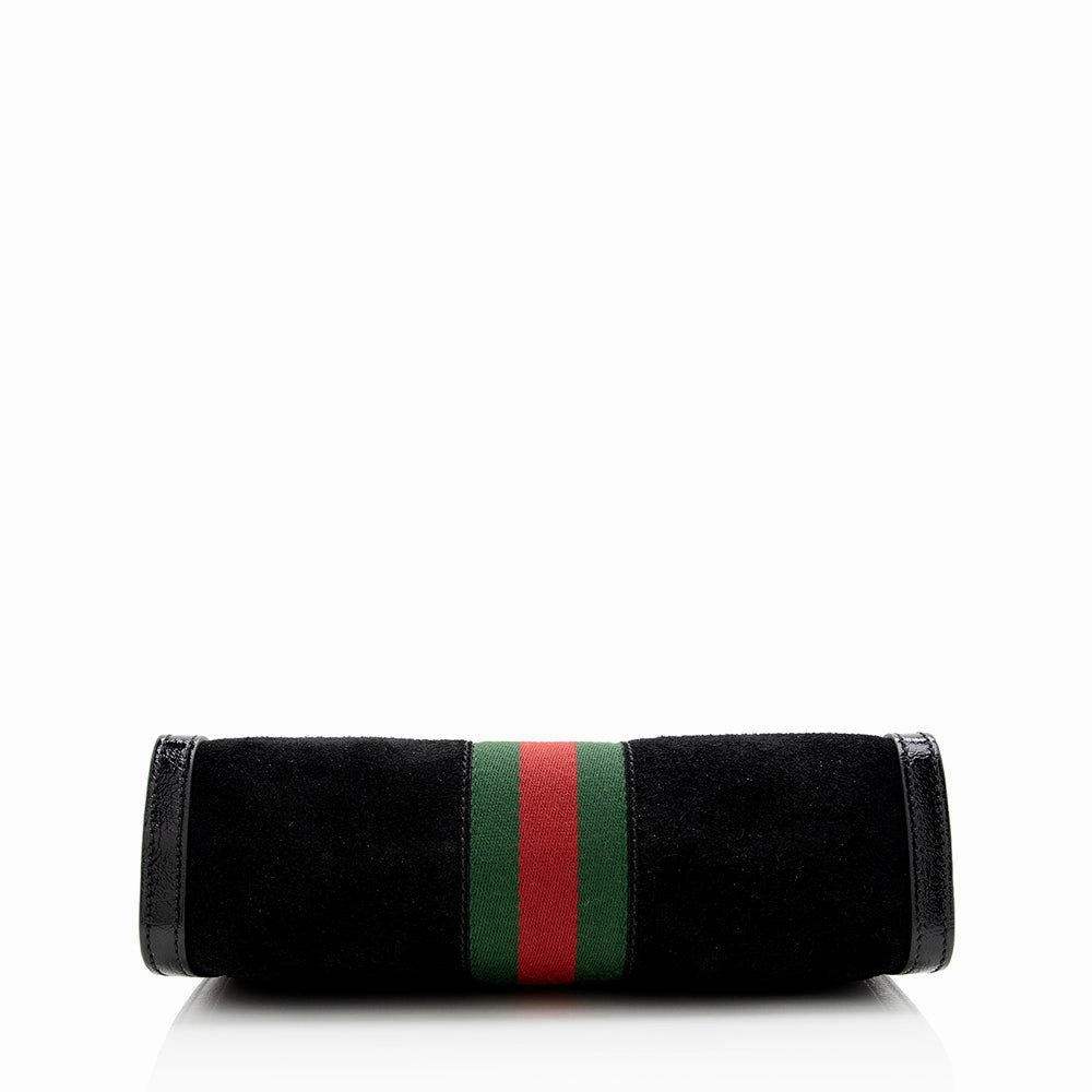 Gucci Suede Ophidia Small Shoulder Bag (SHF-20827)