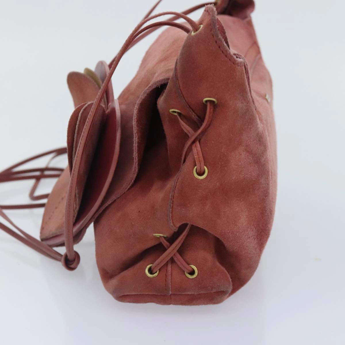 Gucci  Suede Shoulder Bag