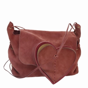 Gucci  Suede Shoulder Bag