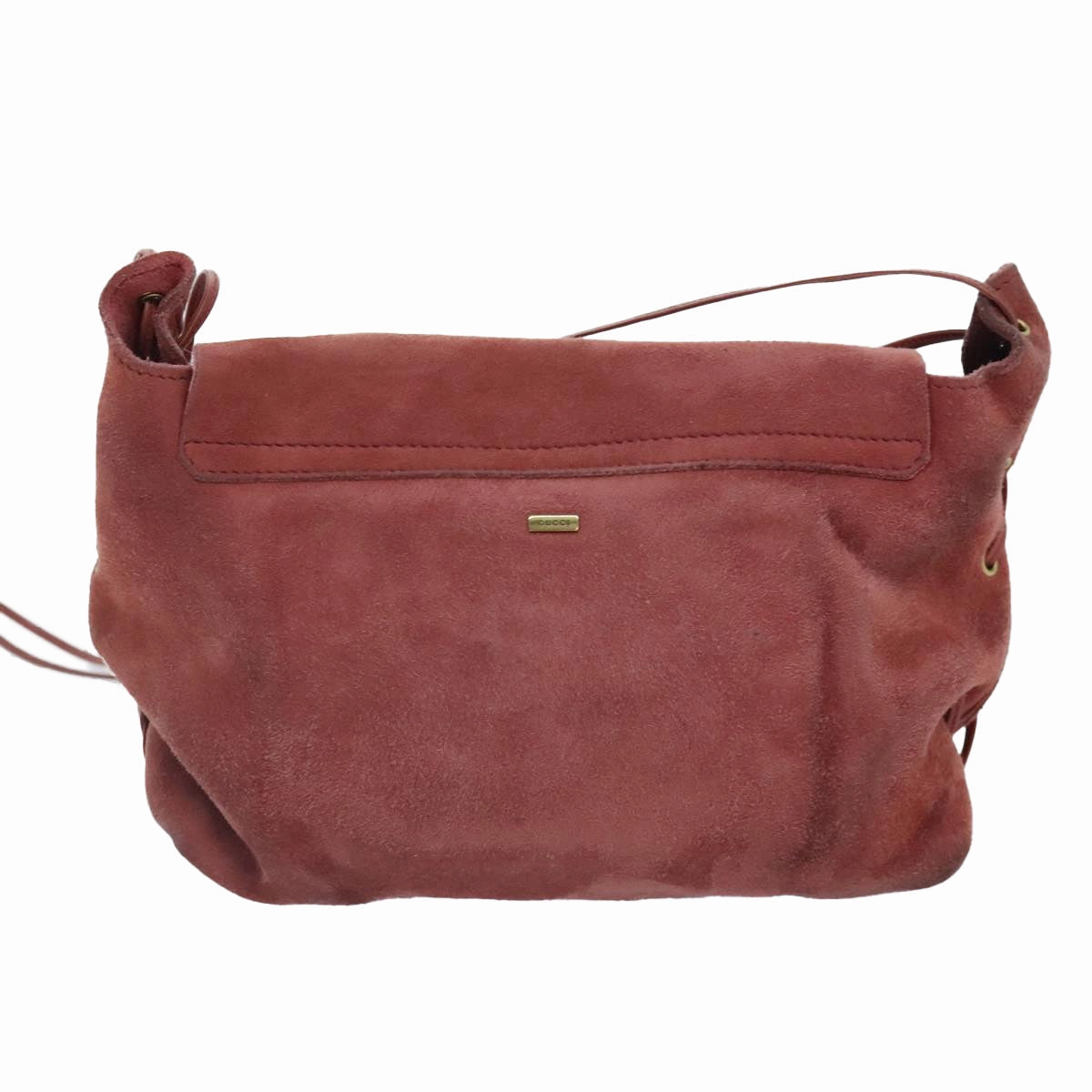 Gucci  Suede Shoulder Bag