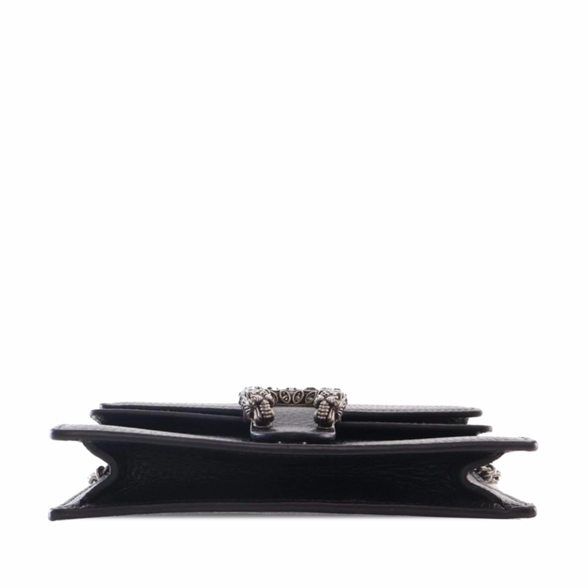 Gucci Super Mini Dionysus Leather Crossbody Bag (SHG-vzCgCv)