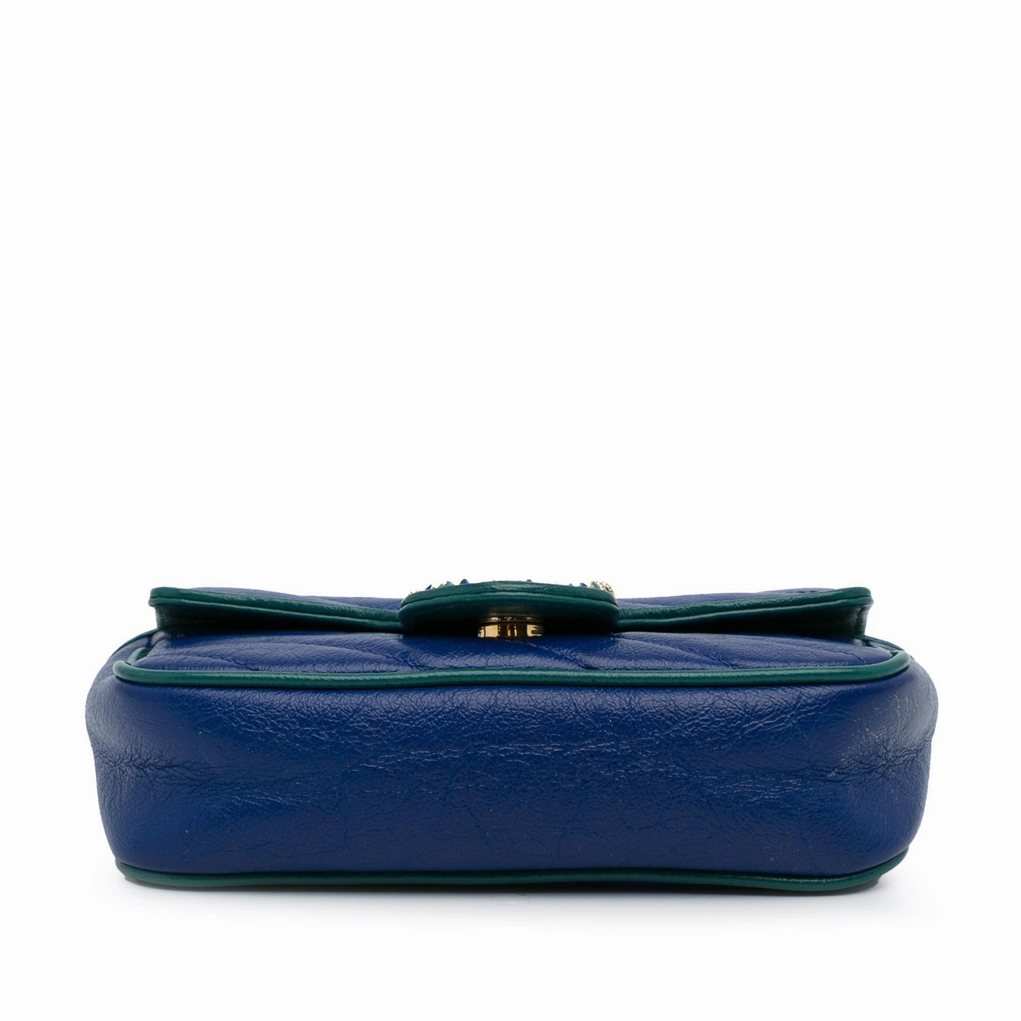 Gucci Super Mini GG Marmont Torchon Crossbody Bag (SHG-Bsqzq6)
