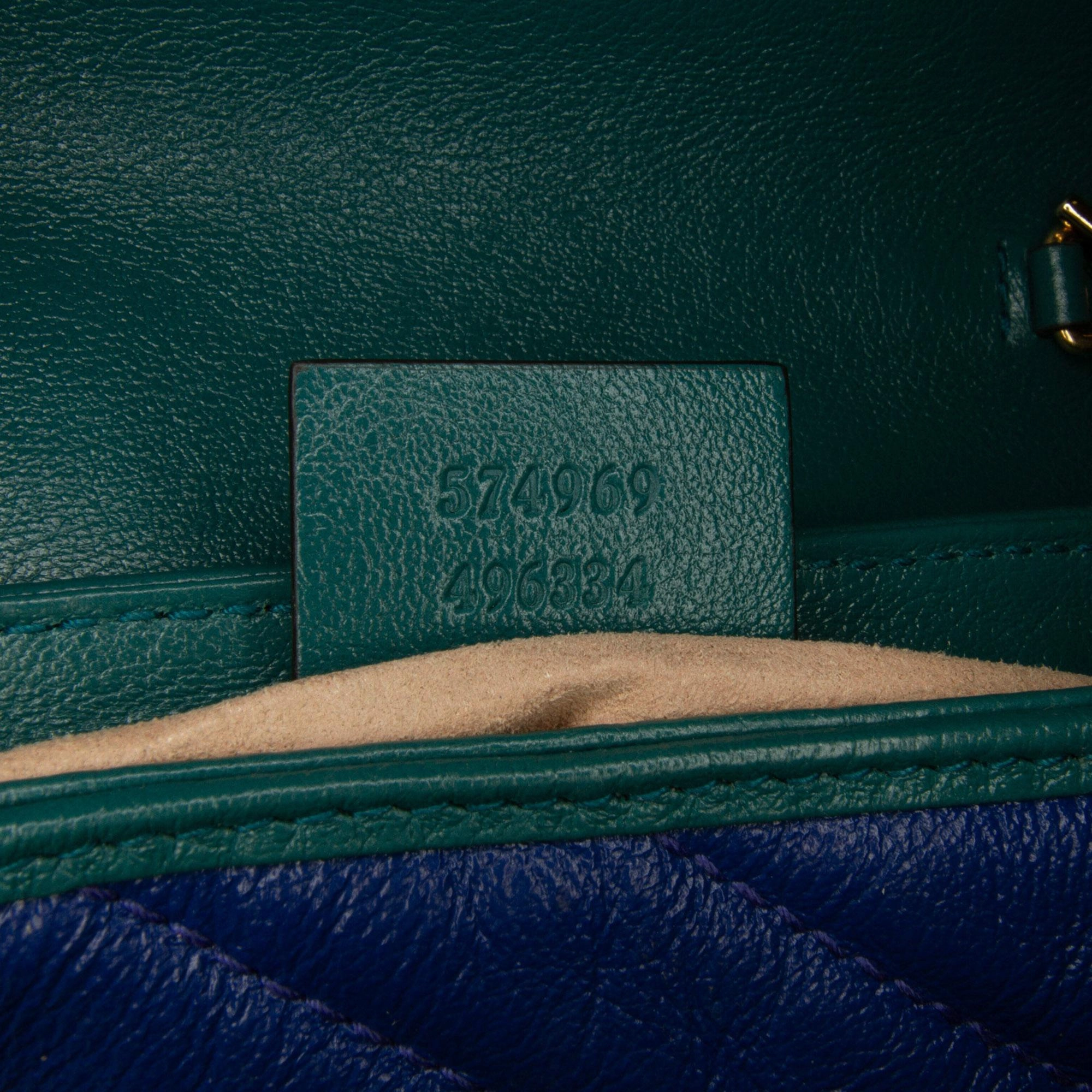 Gucci Super Mini GG Marmont Torchon Crossbody Bag (SHG-Bsqzq6)