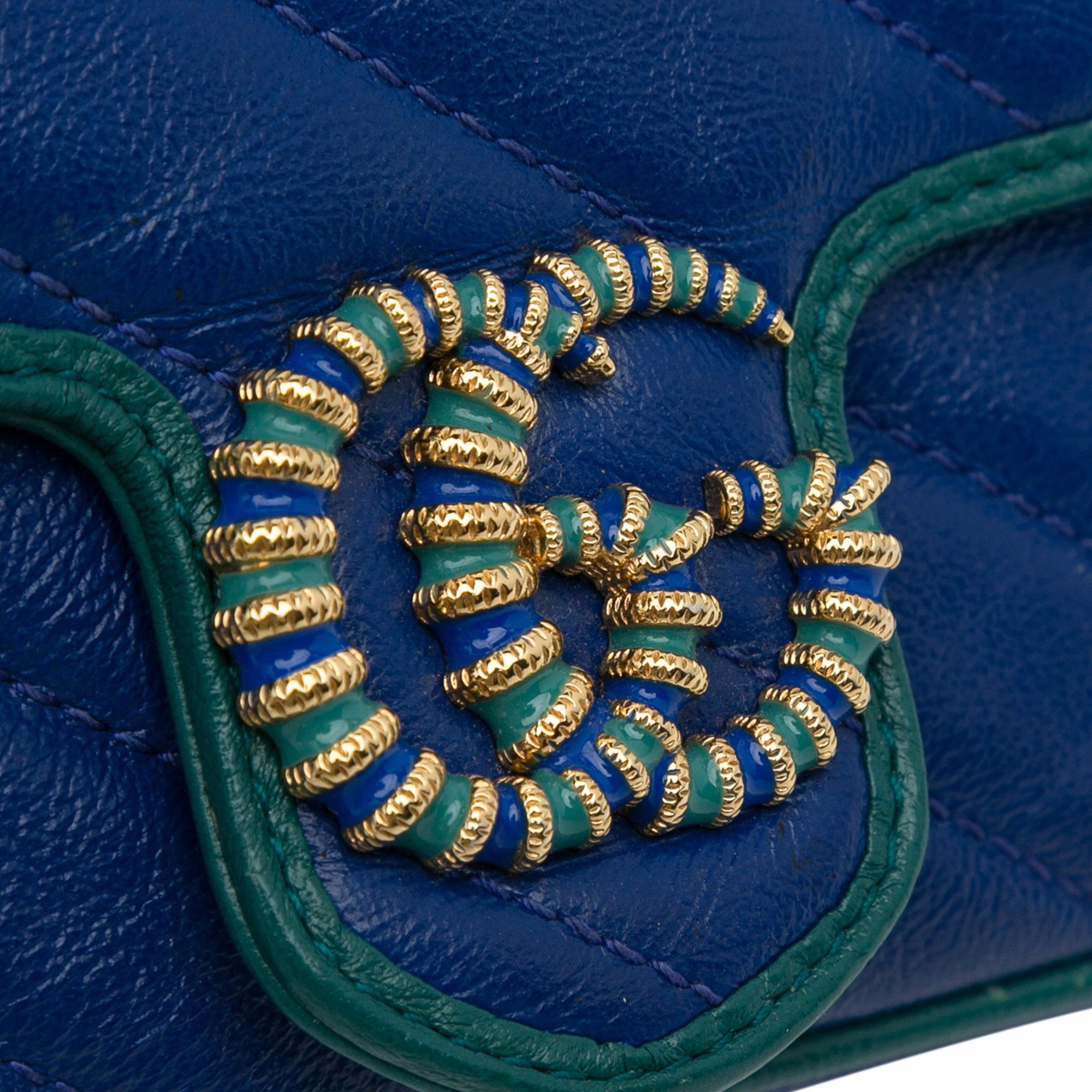 Gucci Super Mini GG Marmont Torchon Crossbody Bag (SHG-Bsqzq6)