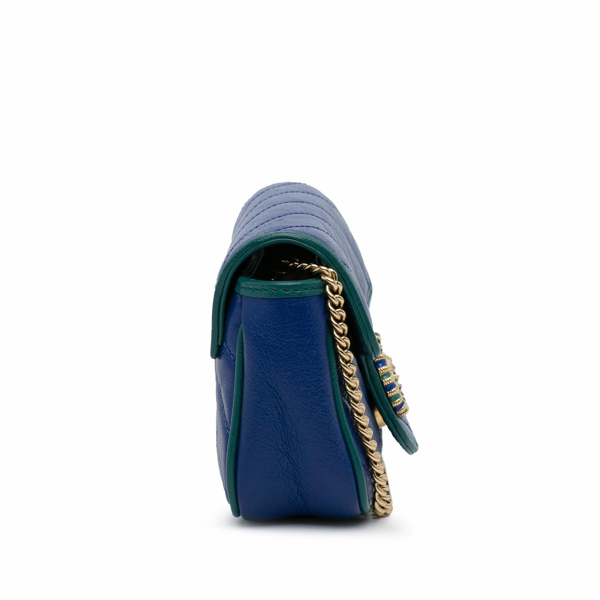 Gucci Super Mini GG Marmont Torchon Crossbody Bag (SHG-Bsqzq6)
