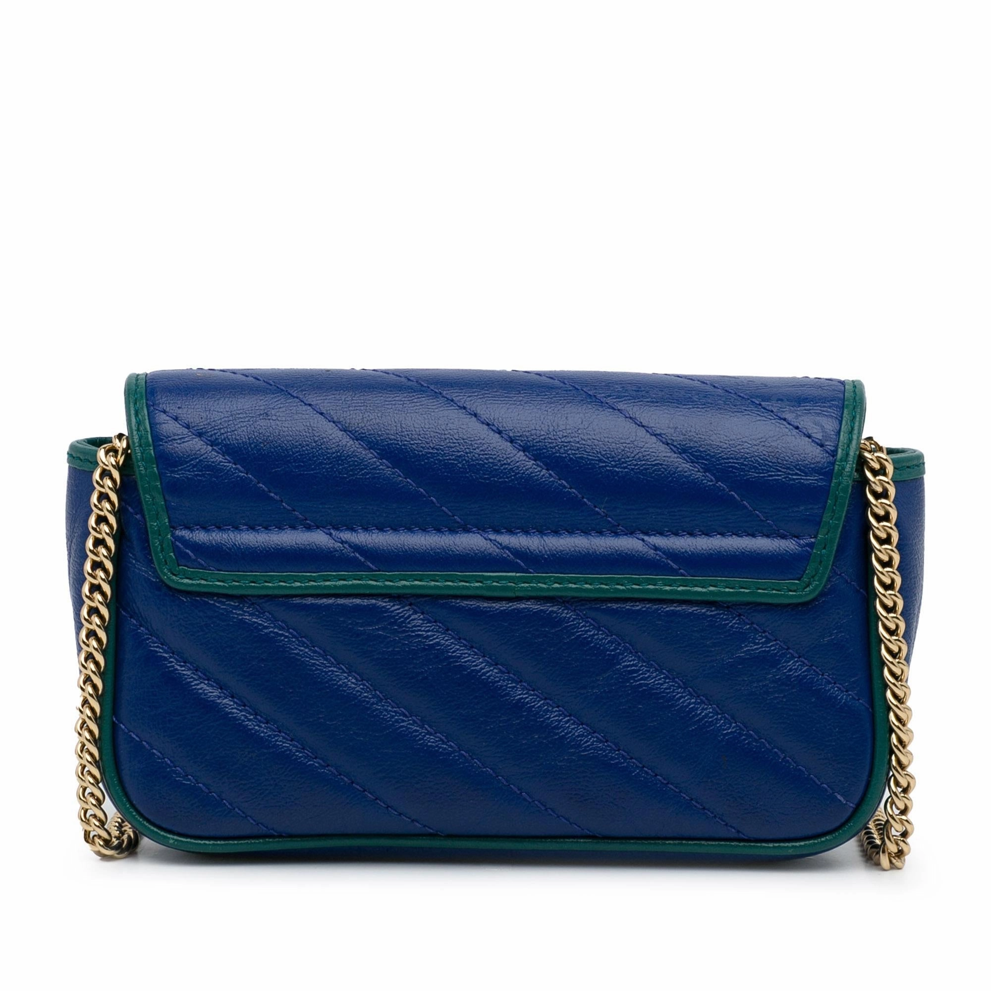 Gucci Super Mini GG Marmont Torchon Crossbody Bag (SHG-Bsqzq6)