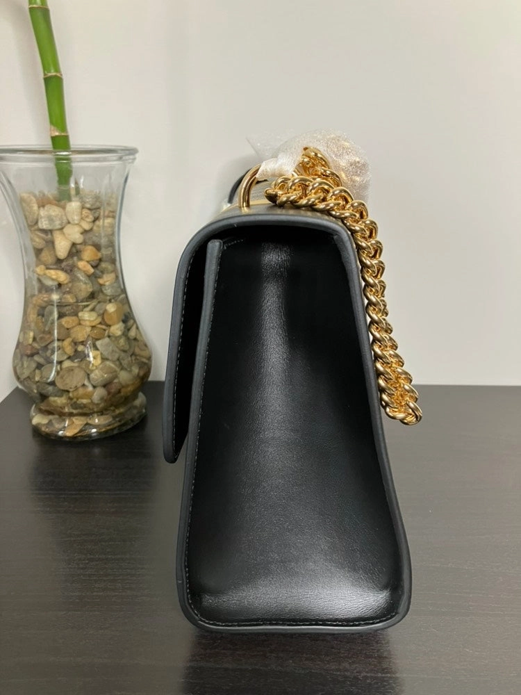 Gucci Supreme Interlock Black/Gold Shoulder Bag