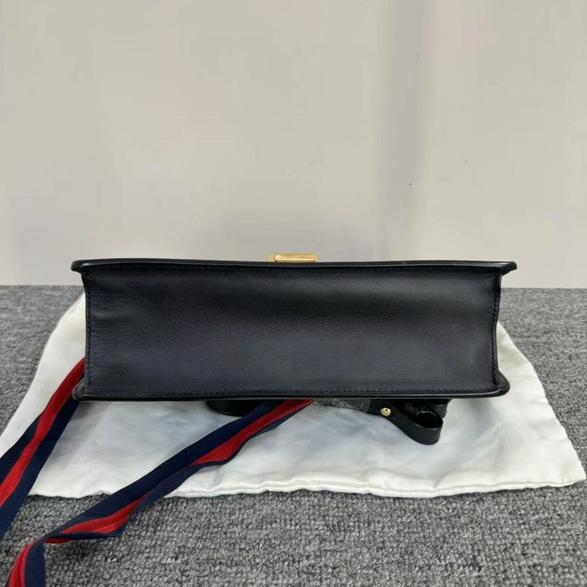 Gucci Sylvie Black Shoulder Bag