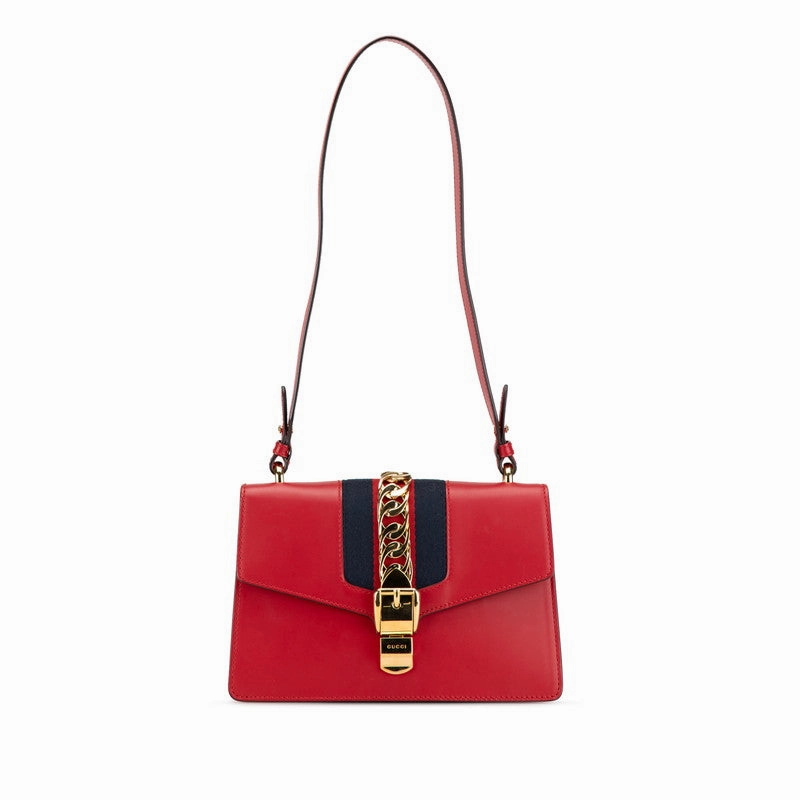 Gucci Sylvie Leather Shoulder Bag 421882