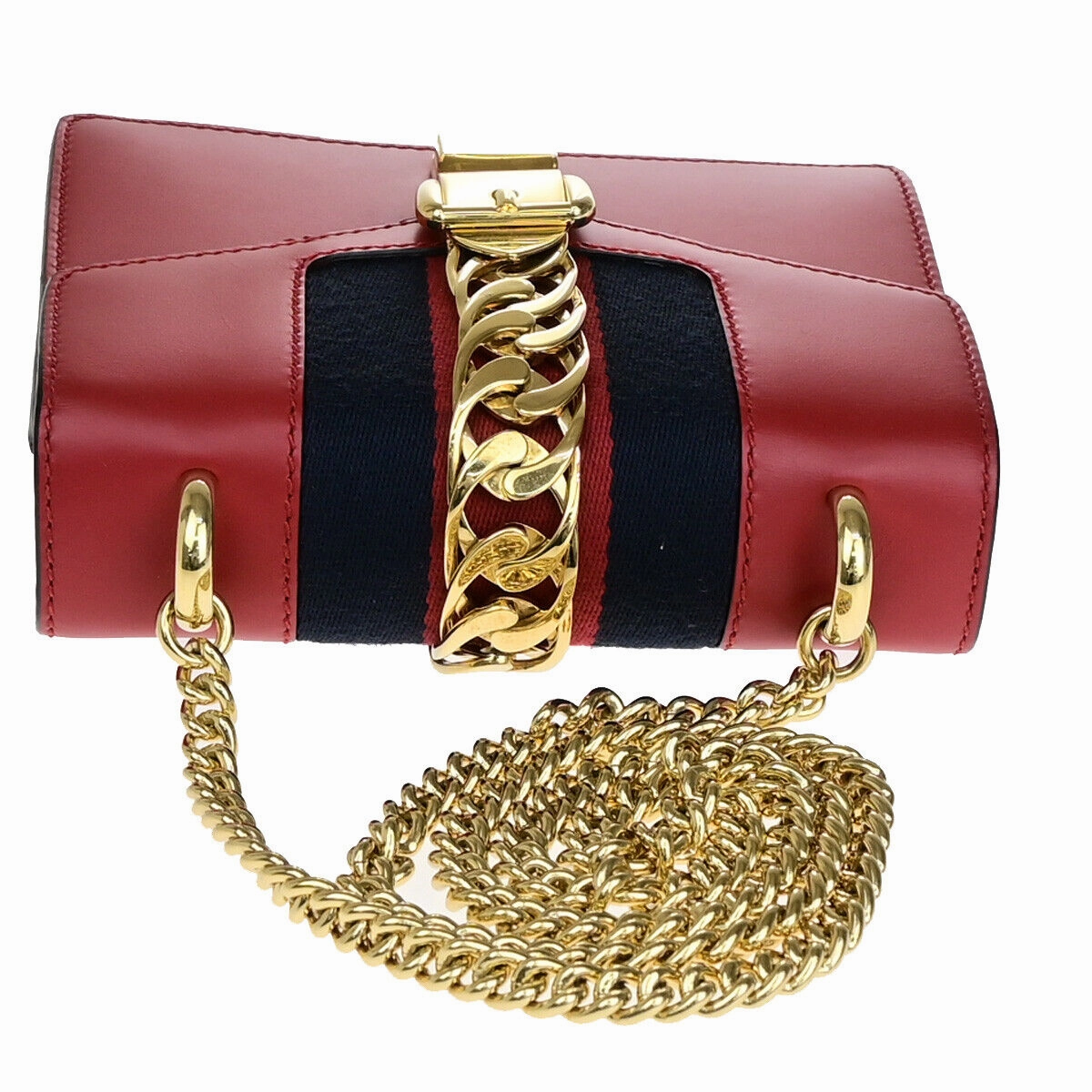 Gucci Sylvie  Leather Shoulder Bag ()