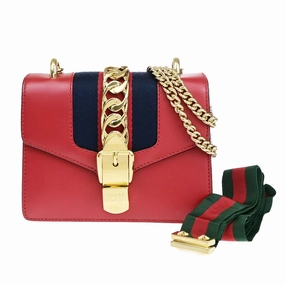 Gucci Sylvie  Leather Shoulder Bag ()