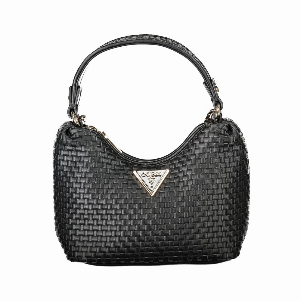 Guess Jeans Black Polyethylene Handbag
