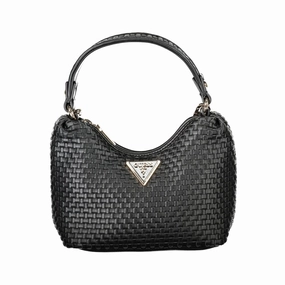 Guess Jeans Black Polyethylene Handbag
