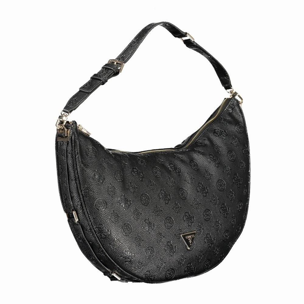 Guess Jeans Black Polyethylene Women's Handbag