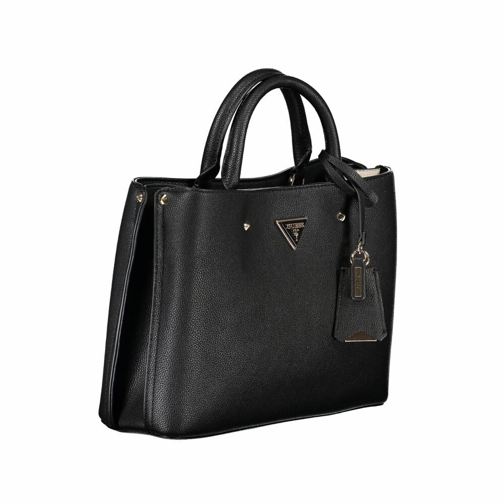 Guess Jeans Black Polyethylene Women's Handbag