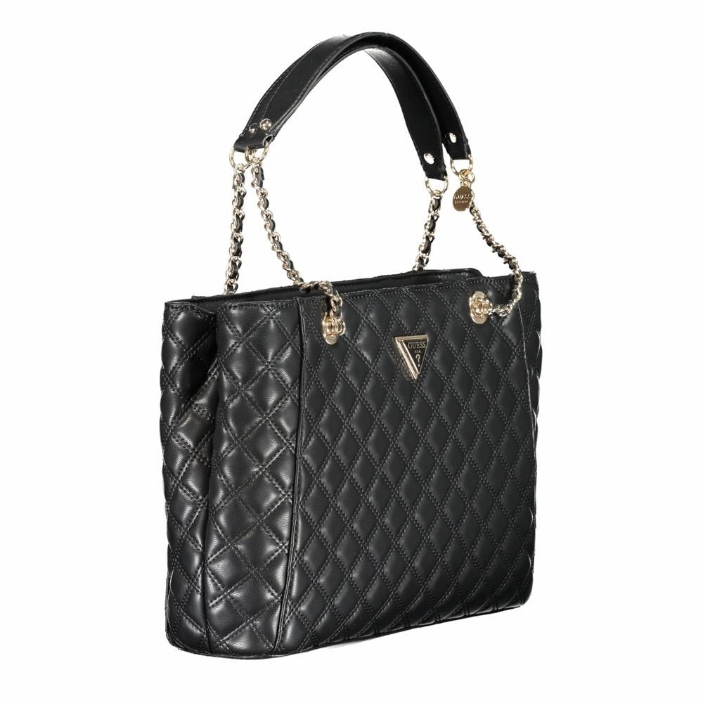 Guess Jeans Black Polyethylene Women's Handbag