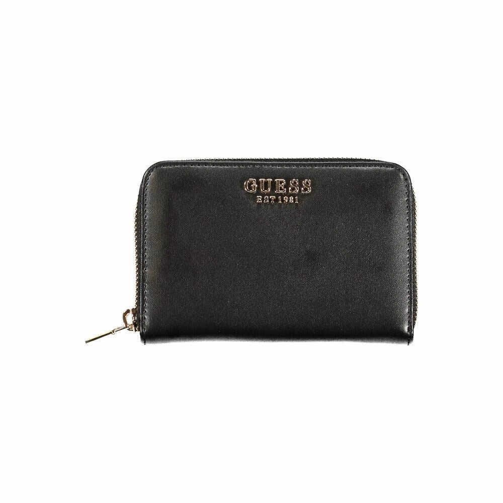 Guess Jeans Black Polyethylene Women's Wallet