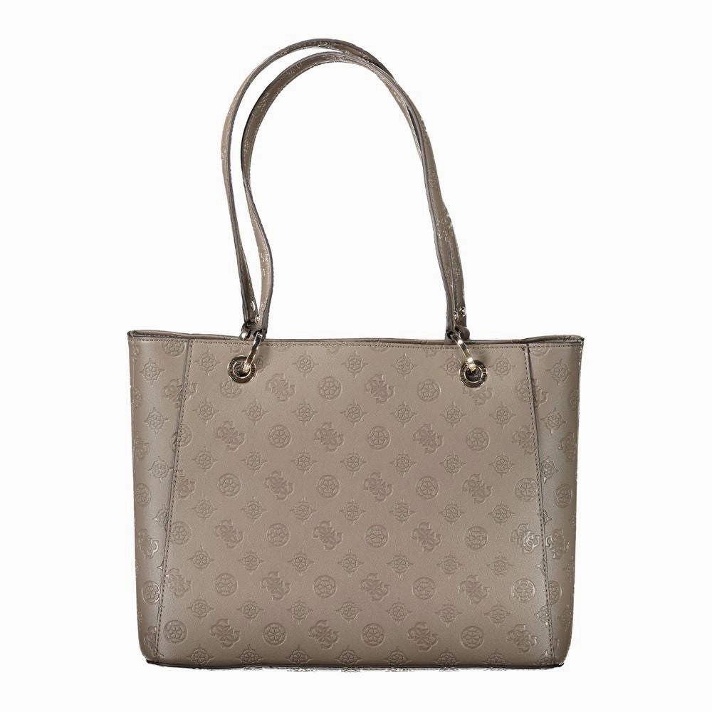 Guess Jeans Brown Polyethylene Women Handbag