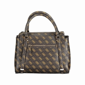 Guess Jeans Brown Polyethylene Women's Handbag