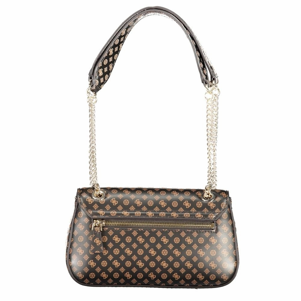 Guess Jeans Brown Polyethylene Women's Handbag