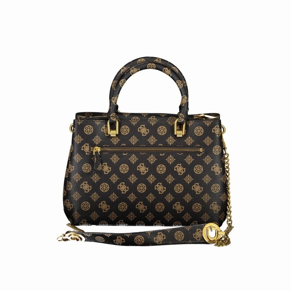 Guess Jeans Brown Polyethylene Women's Handbag