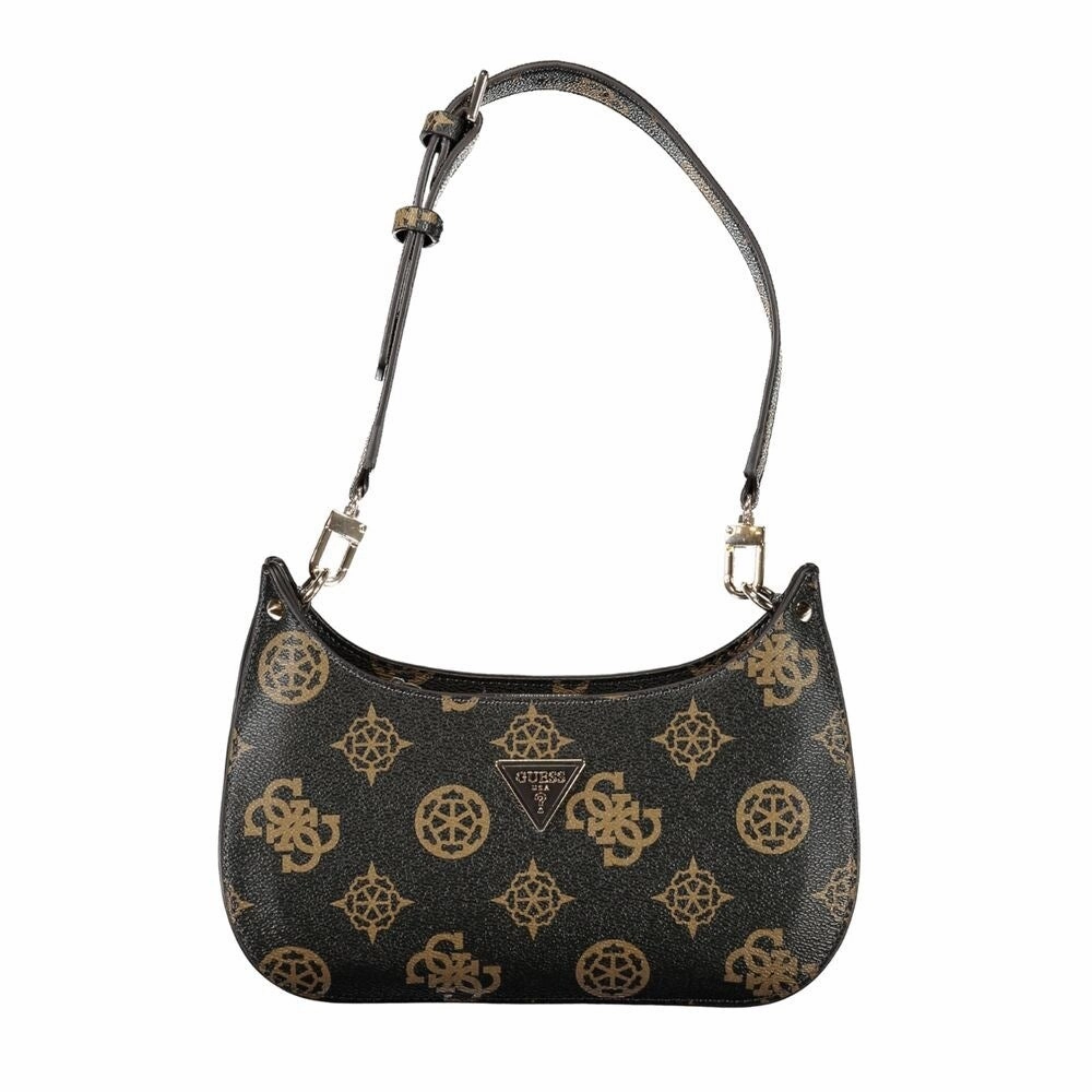 Guess Jeans Brown Polyethylene Women's Handbag