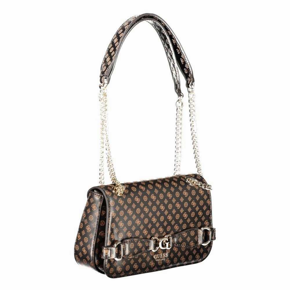 Guess Jeans Brown Polyethylene Women's Handbag