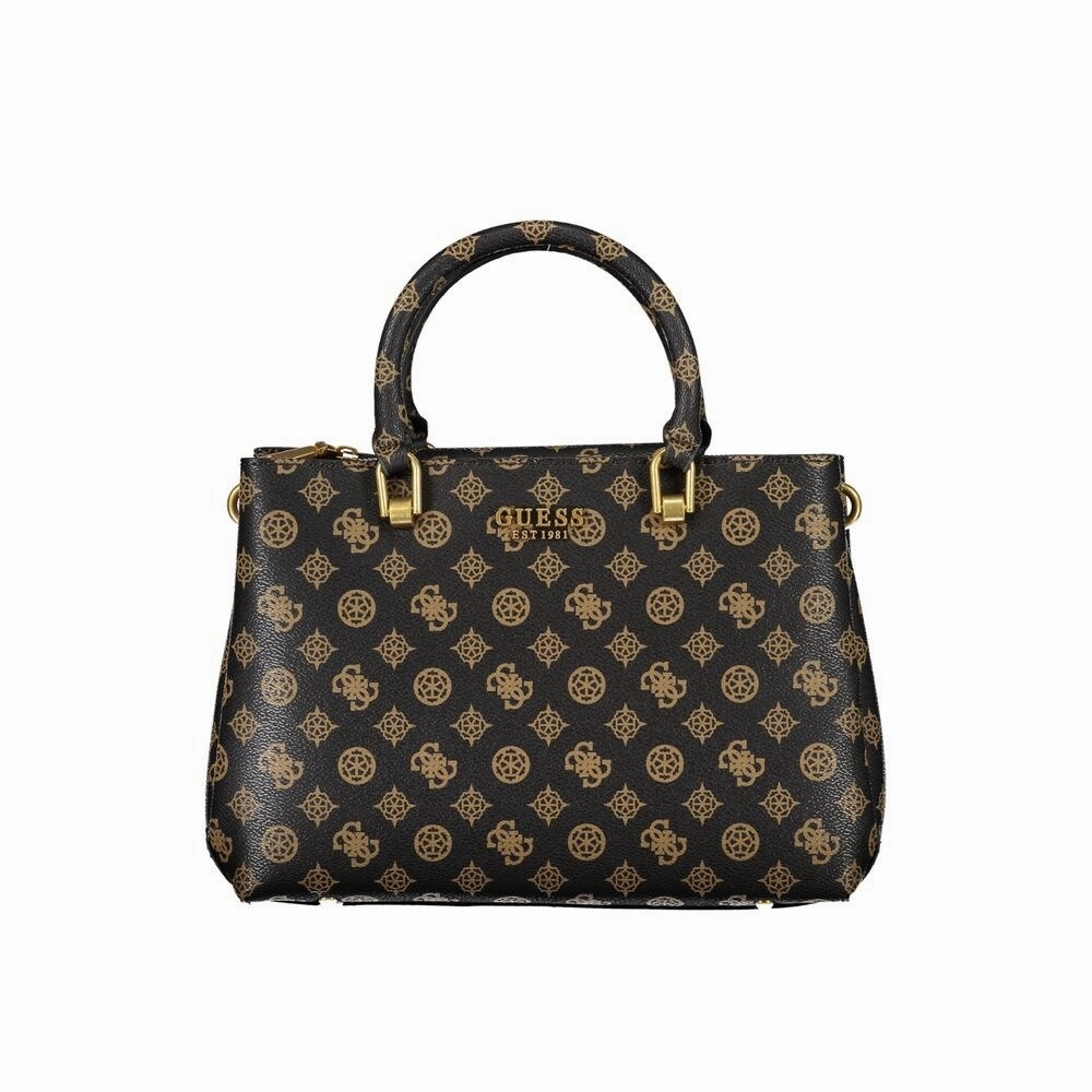 Guess Jeans Brown Polyethylene Women's Handbag