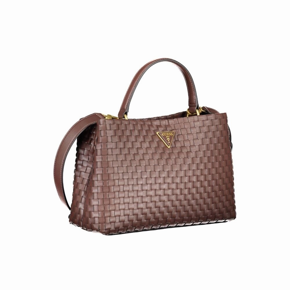 Guess Jeans Brown Polyethylene Women's Handbag