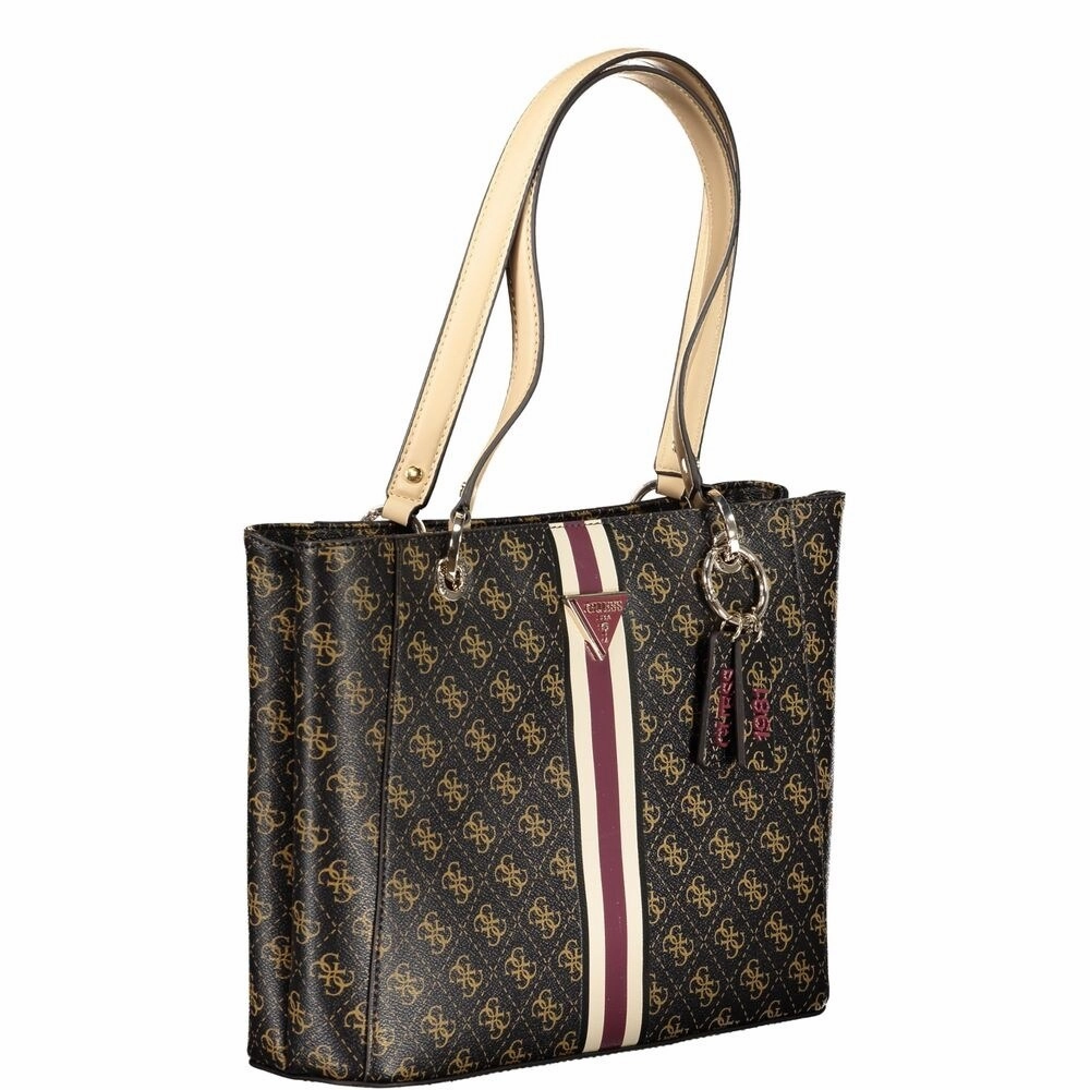 Guess Jeans Brown Polyethylene Women's Handbag