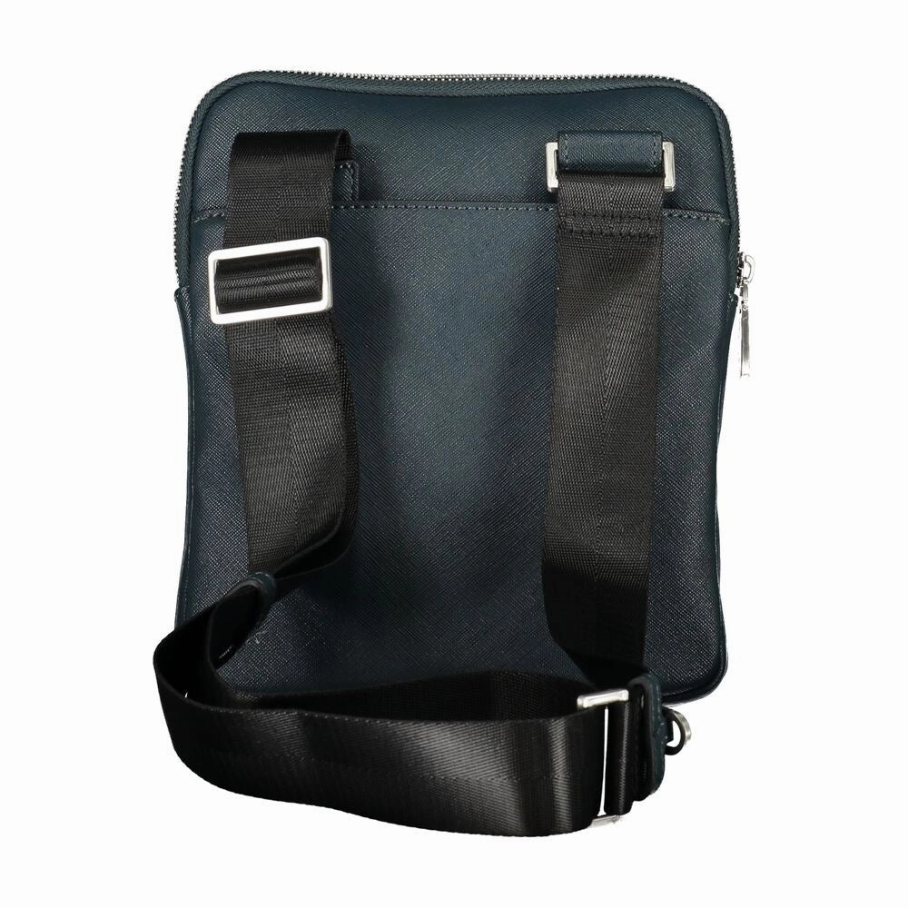 Guess Jeans Chic Green Shoulder Bag with Ample Men's Storage