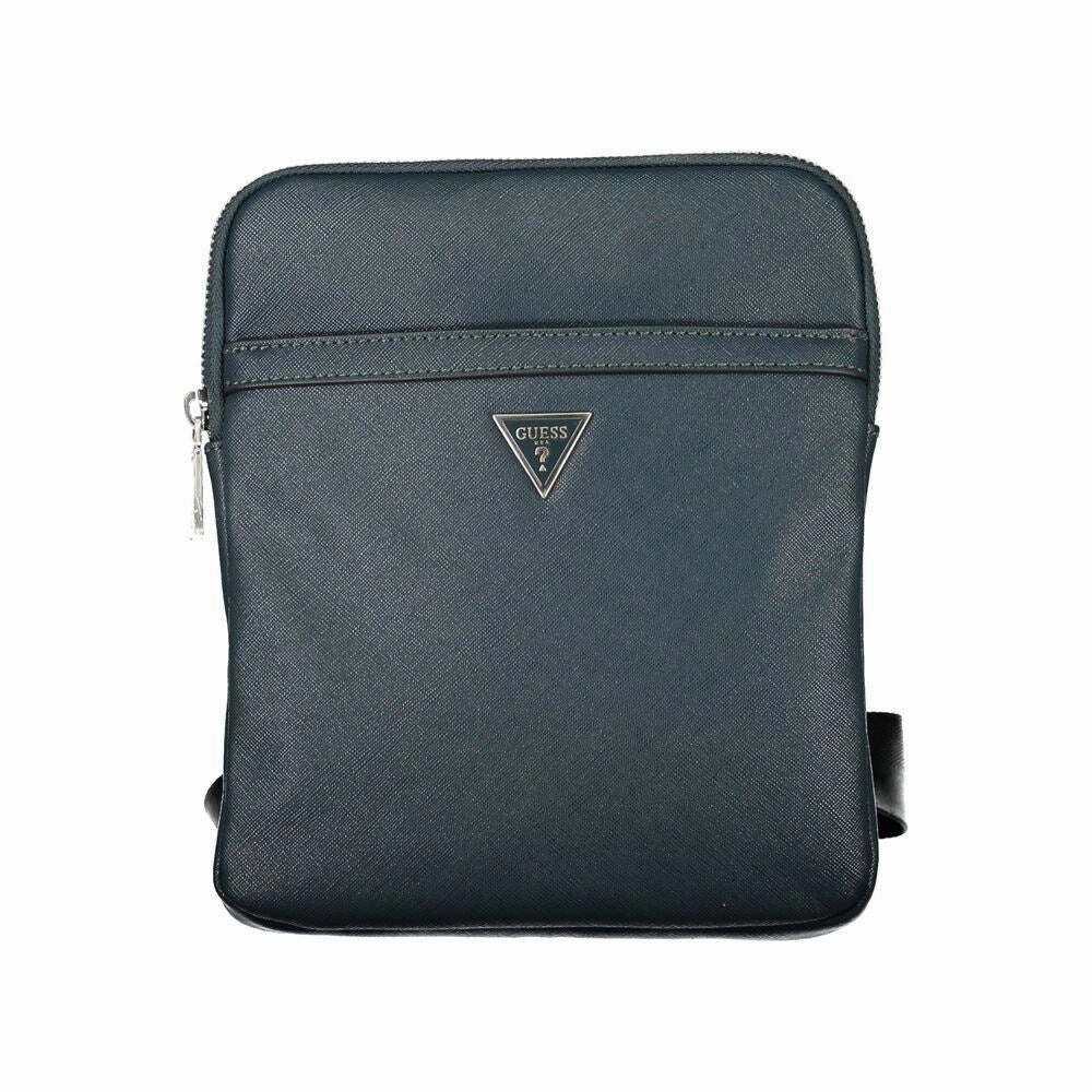 Guess Jeans Chic Green Shoulder Bag with Ample Men's Storage