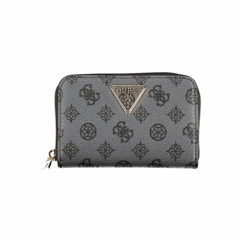 Guess Jeans Gray Polyethylene Women's Wallet