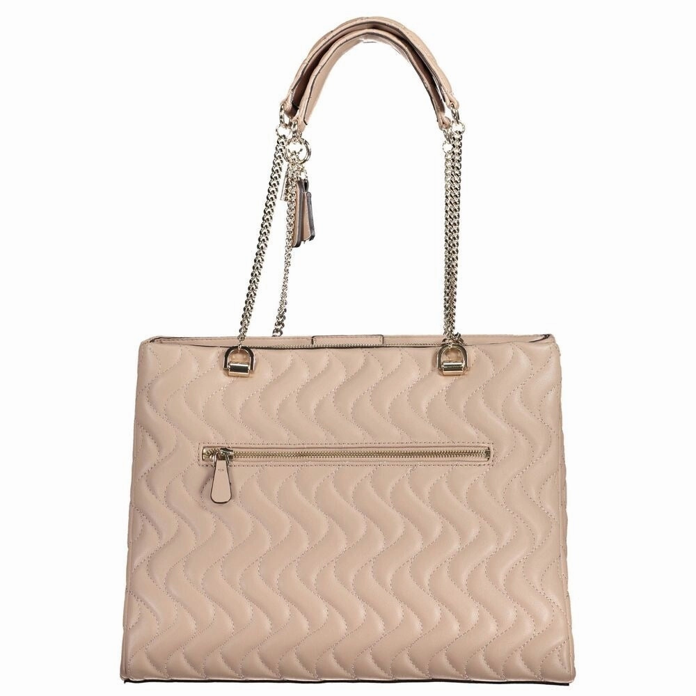 Guess Jeans Pink Polyethylene Women's Handbag