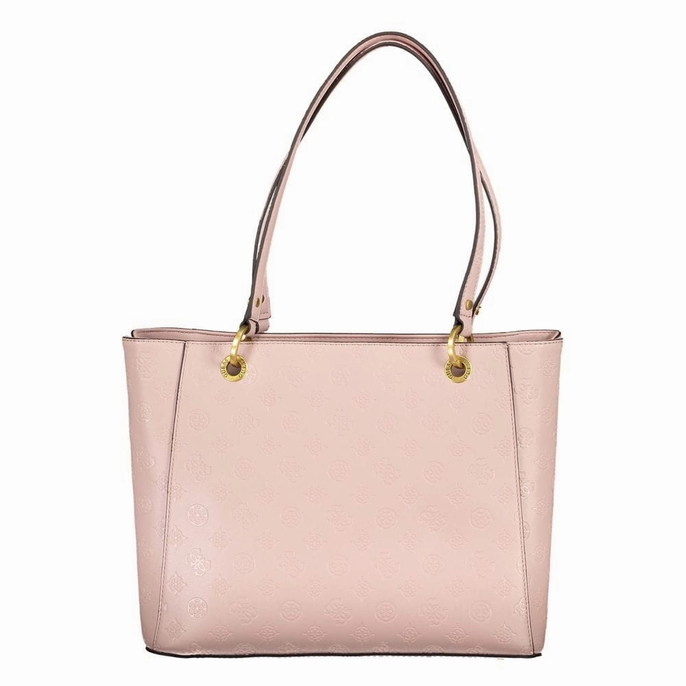 Guess Jeans Pink Polyethylene Women's Handbag